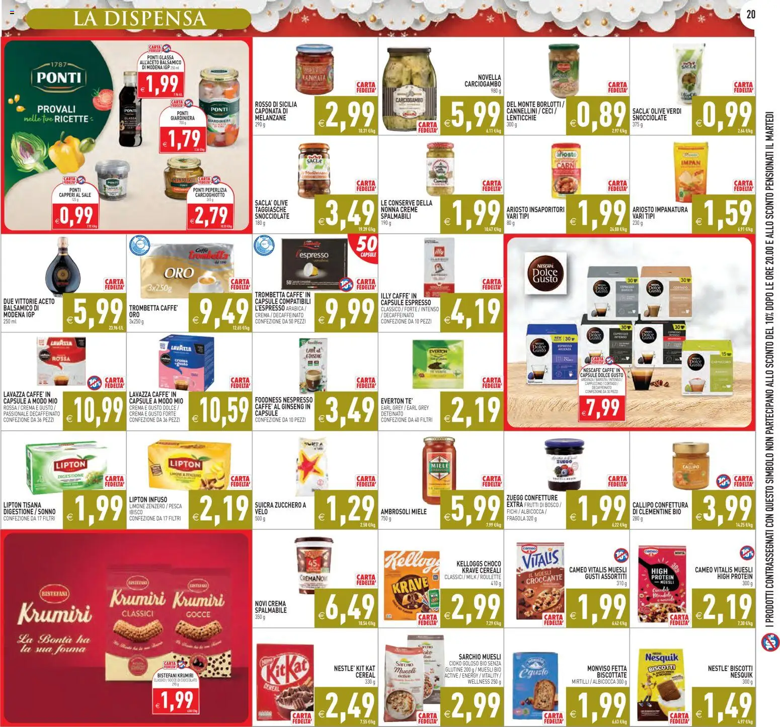 Volantino PIM Supermercati del 06.12.2025 | Pagina: 20 | Prodotti: Limone, Pesca, Aceto, Melanzane