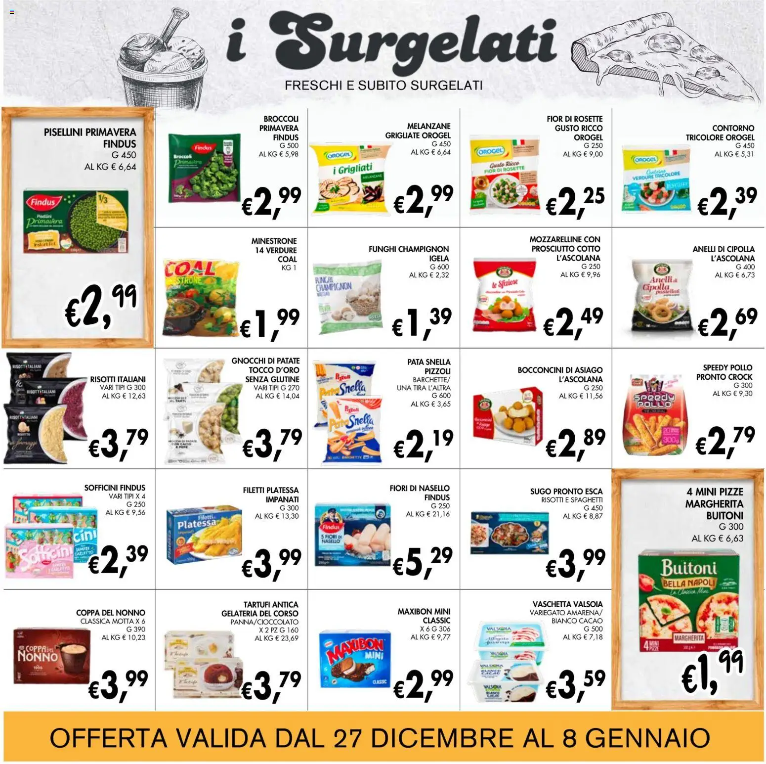 Volantino Coal del 27.12.2025 | Pagina: 11 | Prodotti: Patate, Broccoli, Gnocchi, Sugo