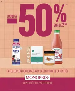 Monoprix - Prévisualisation de Monoprix catalogue Promotionnel valide à partir de 26.08.2025