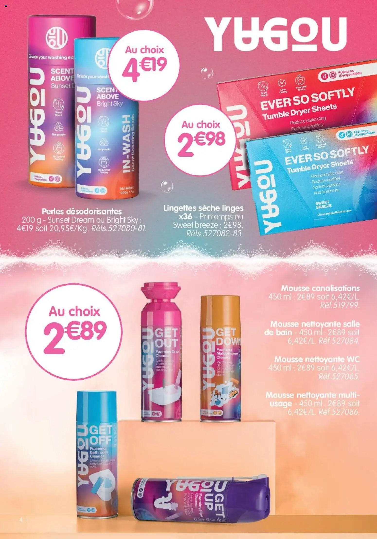 {H1} | Page: 4 | Produits: Mousse