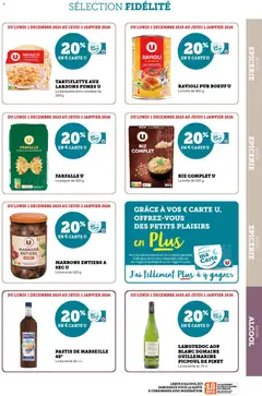 U Express - Prévisualisation de U Express - Ma sélection Carte U décembre valide à partir de 01.12.2025 | Page: 13 | Produits: Alcool, Pastis, Lardons, Riz