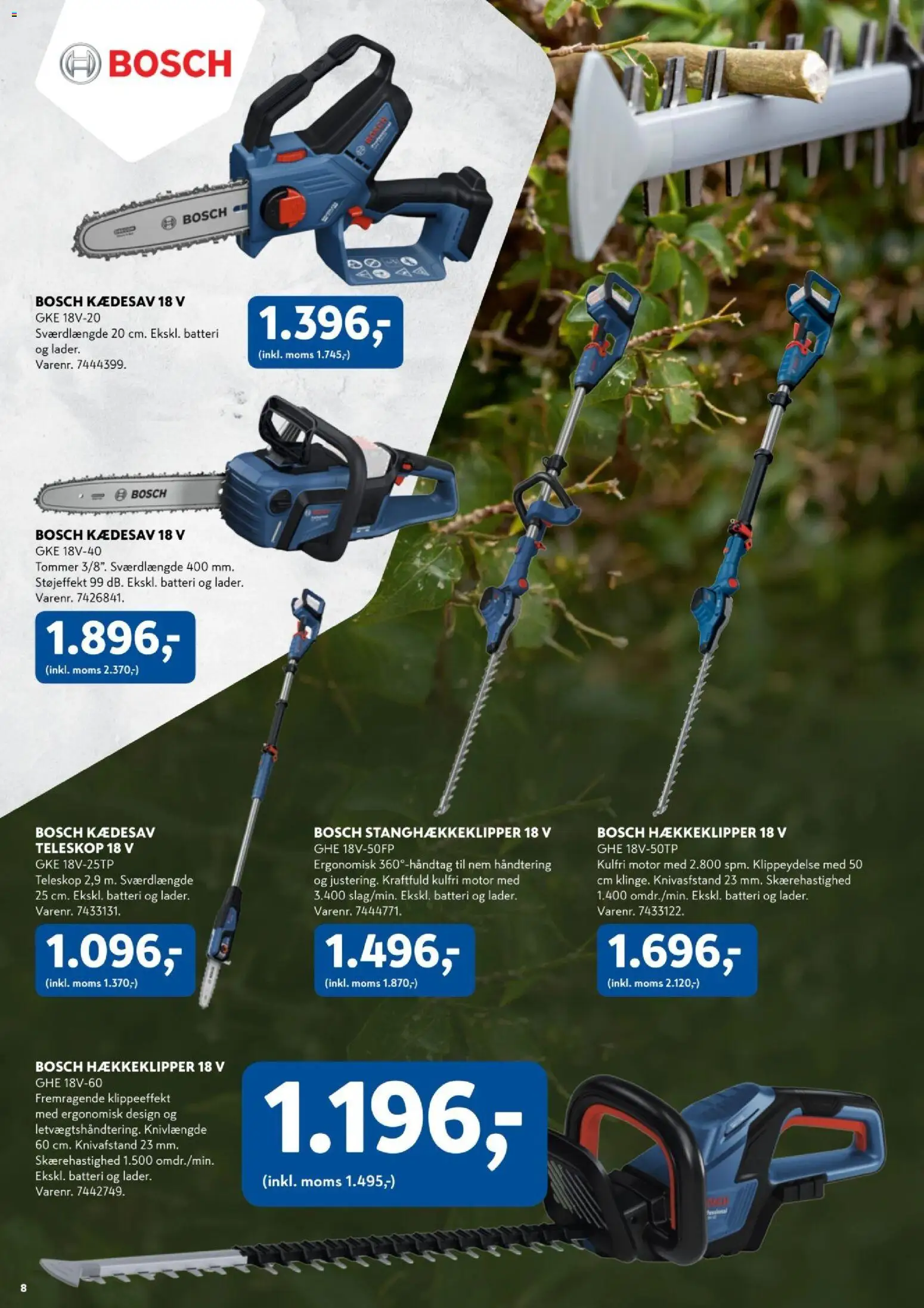 Davidsen tilbudsavis – gyldig fra 23.03.2026 | Side: 8 | Produkter: Batteri