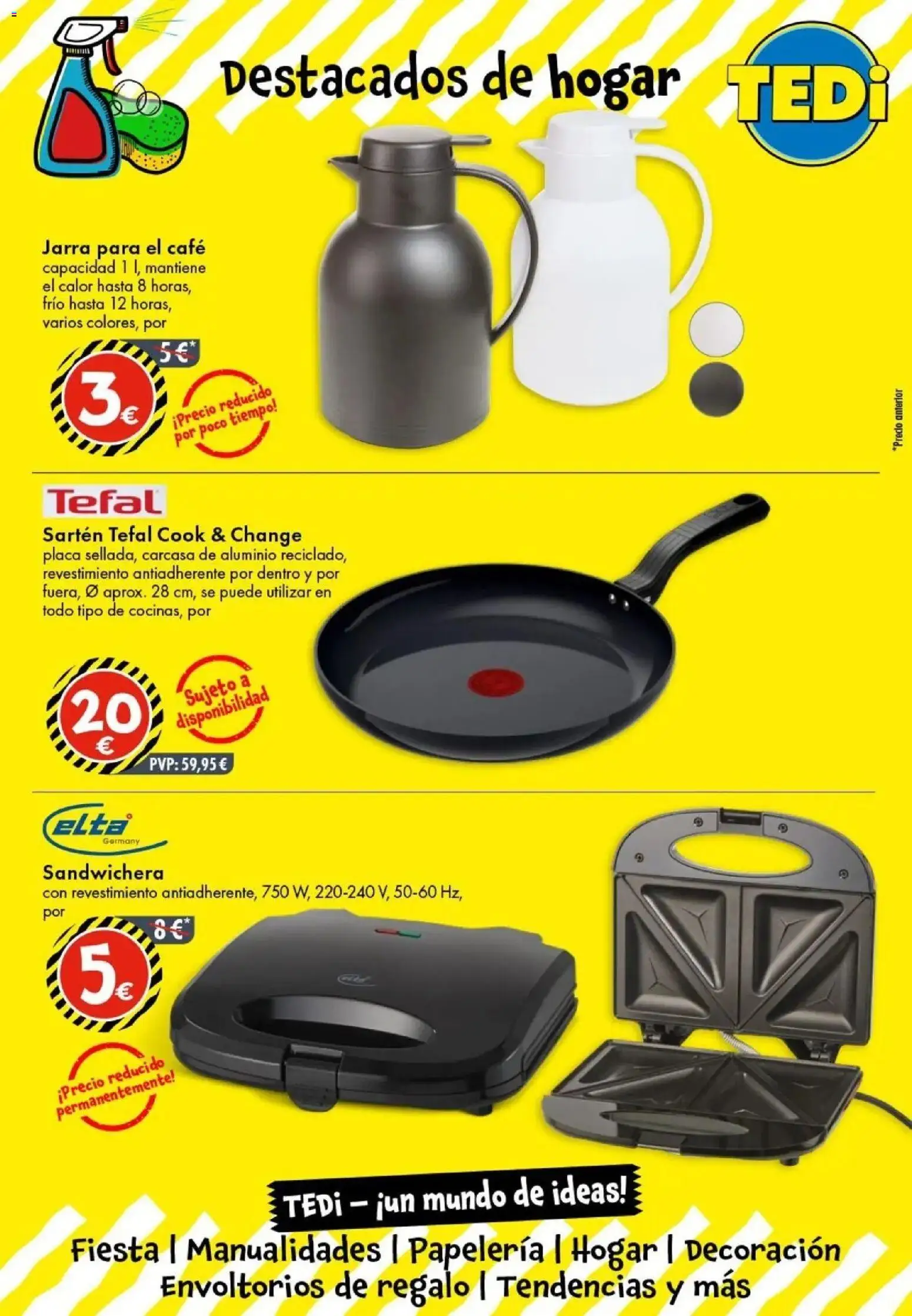 TEDi - Nueva apertura │ válido desde el 12.03.2026 | Página: 10 | Productos: Café, Sandwichera