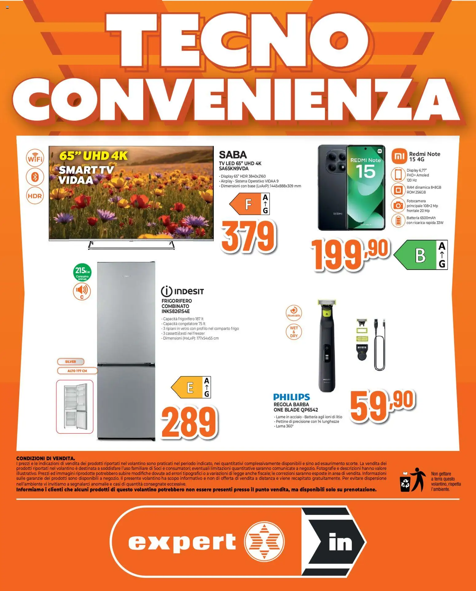 Volantino Ipercoop del 26.03.2026 | Pagina: 8 | Prodotti: smart TV, Fotocamera, Batteria, Terra