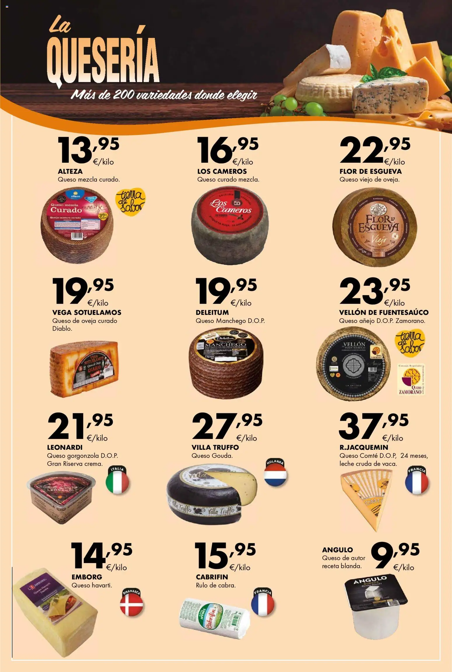 Lupa Supermercados folleto │ válido desde el 19.02.2026 | Página: 15 | Productos: Queso de oveja, Leche, Queso