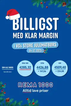 Forhåndsvisning av Rema 1000 kundeavis gyldig fra 22.12.2025