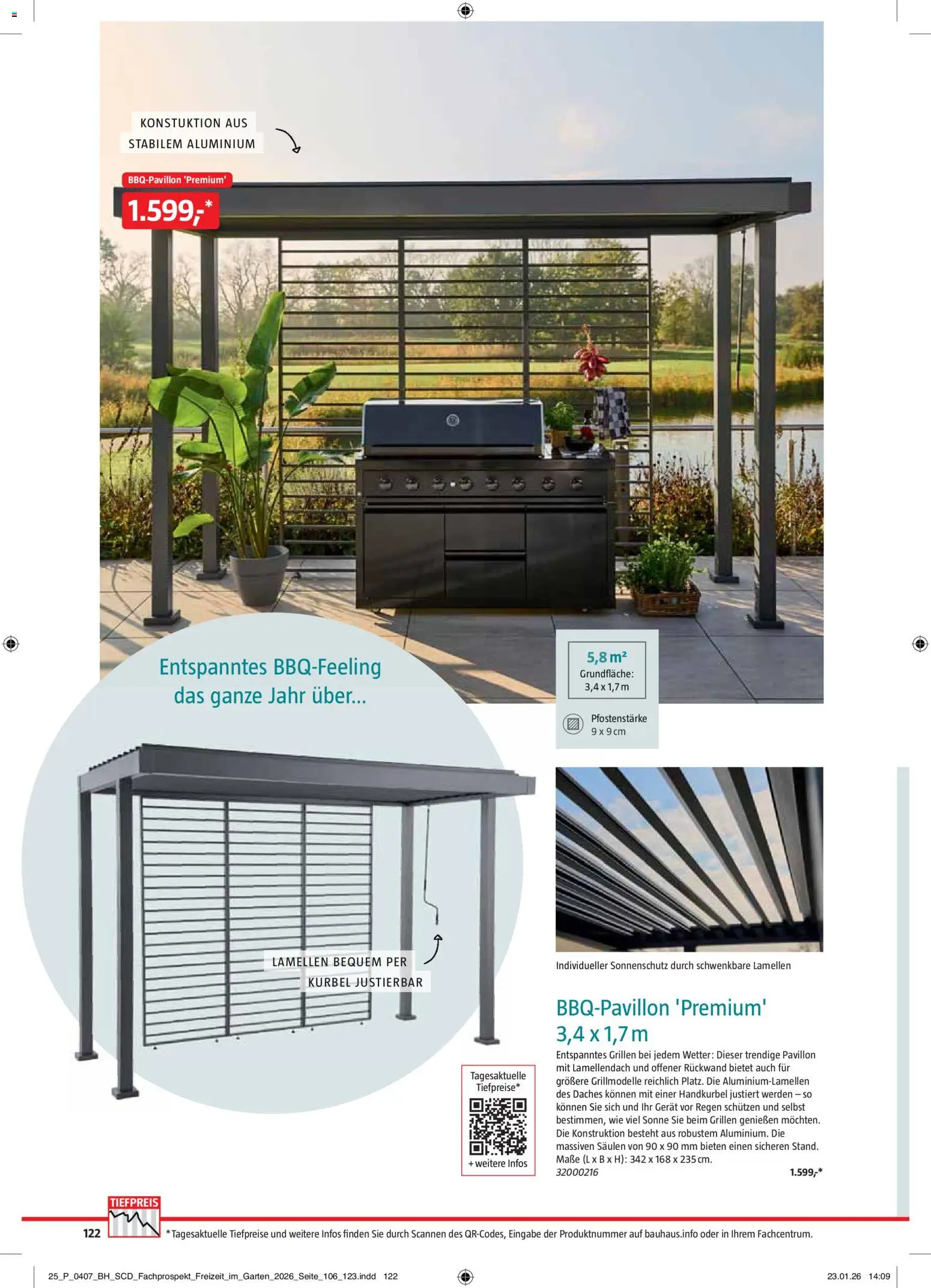 Bauhaus Freizeit im Garten gültig ab 01.05.2026 | Seite: 122