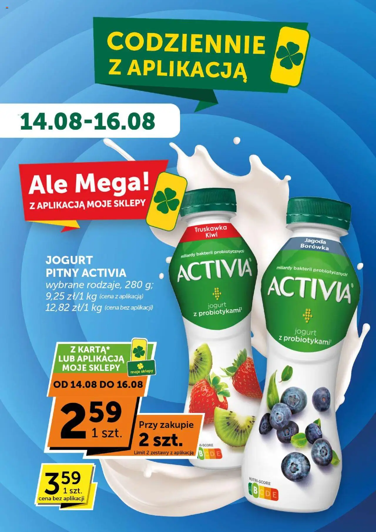 Groszek Gazetka - Minimarket od 07.08.2025 | Strona: 9 | Produkty: Jogurt, Kiwi