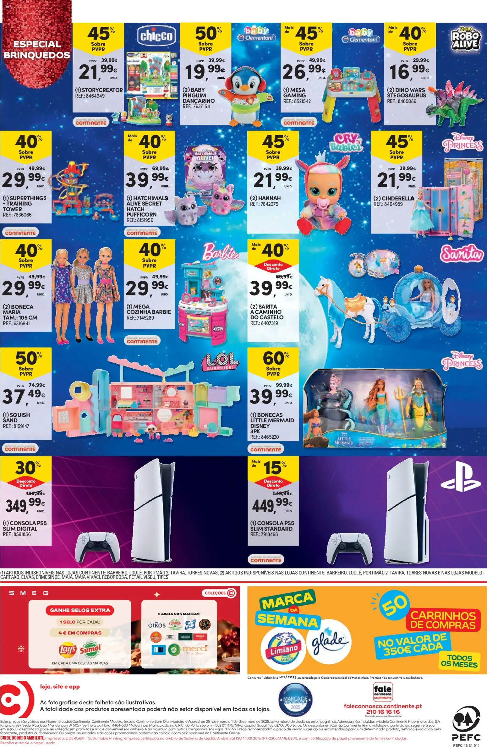 Continente folheto │ válido de 25.11.2025 | Página: 52 | Produtos: Robô, Mesa