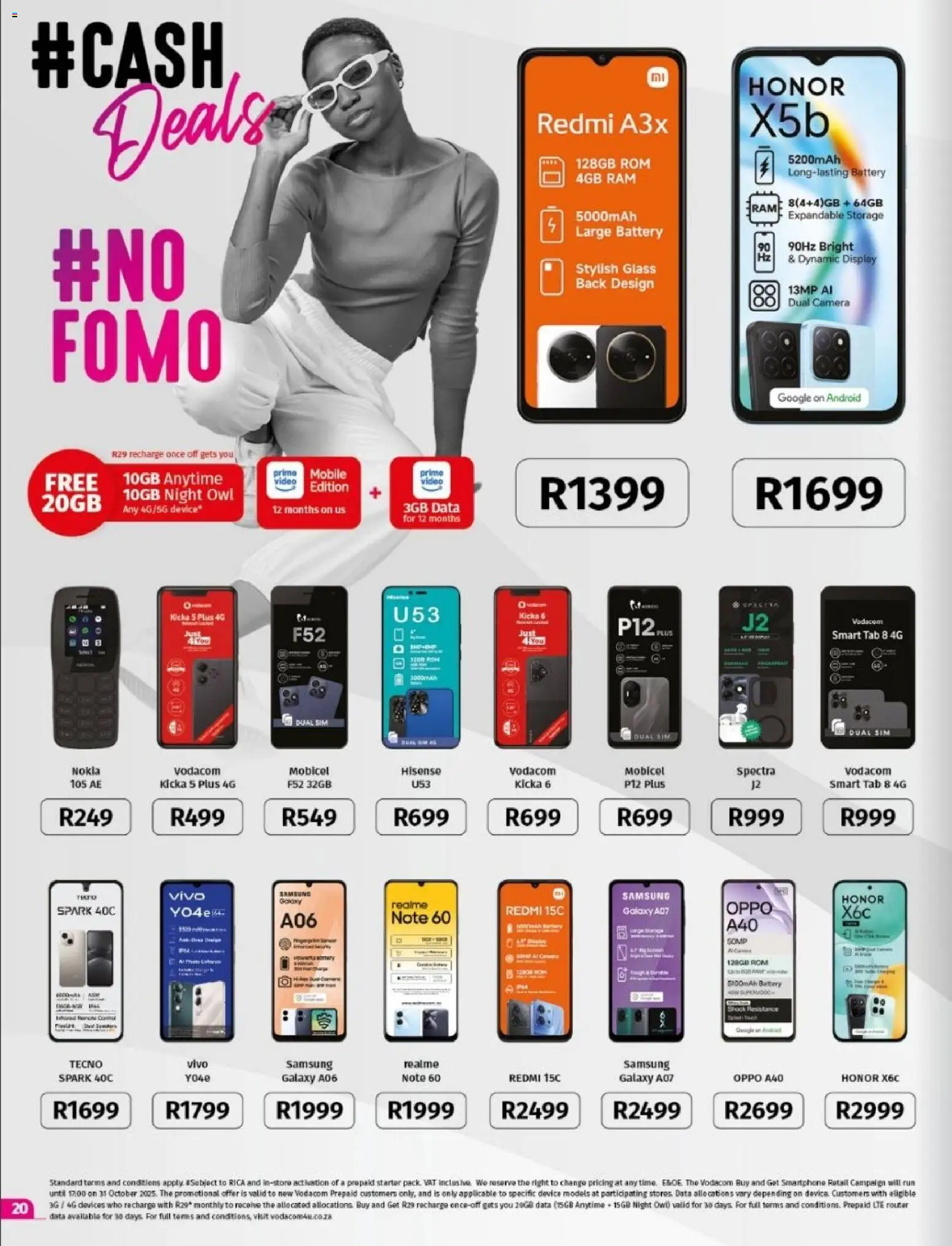New Vodacom catalogue – valid from 04.11.2025 | Page: 20 | Products: Data, Router, Camera, Battery