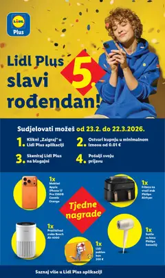 Friteza na vrući zrak Philips Airfryer, Philips Airfryer hot air fryer. - Pregled kataloga iz trgovine Lidl, vrijedi od 16.03.2026 | Stranica: 53