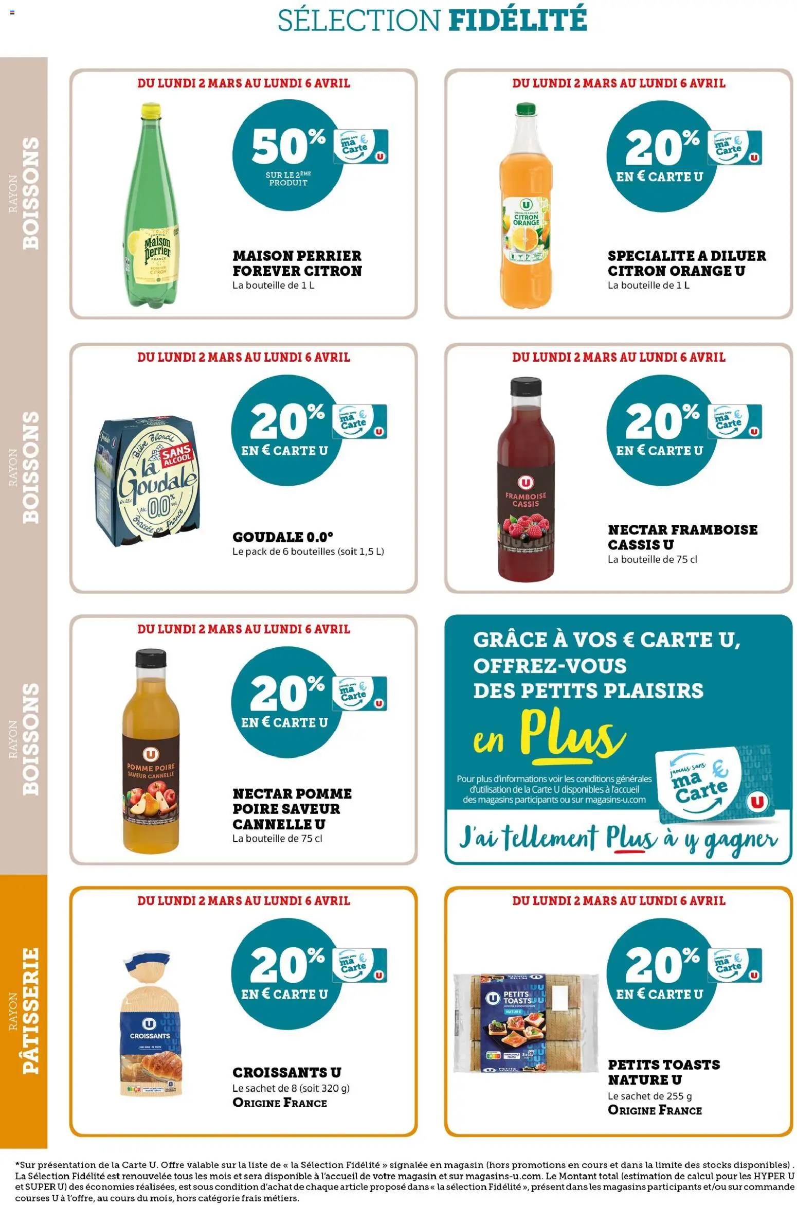 {H1} | Page: 30 | Produits: Cassis, Orange, Cannelle, Bière