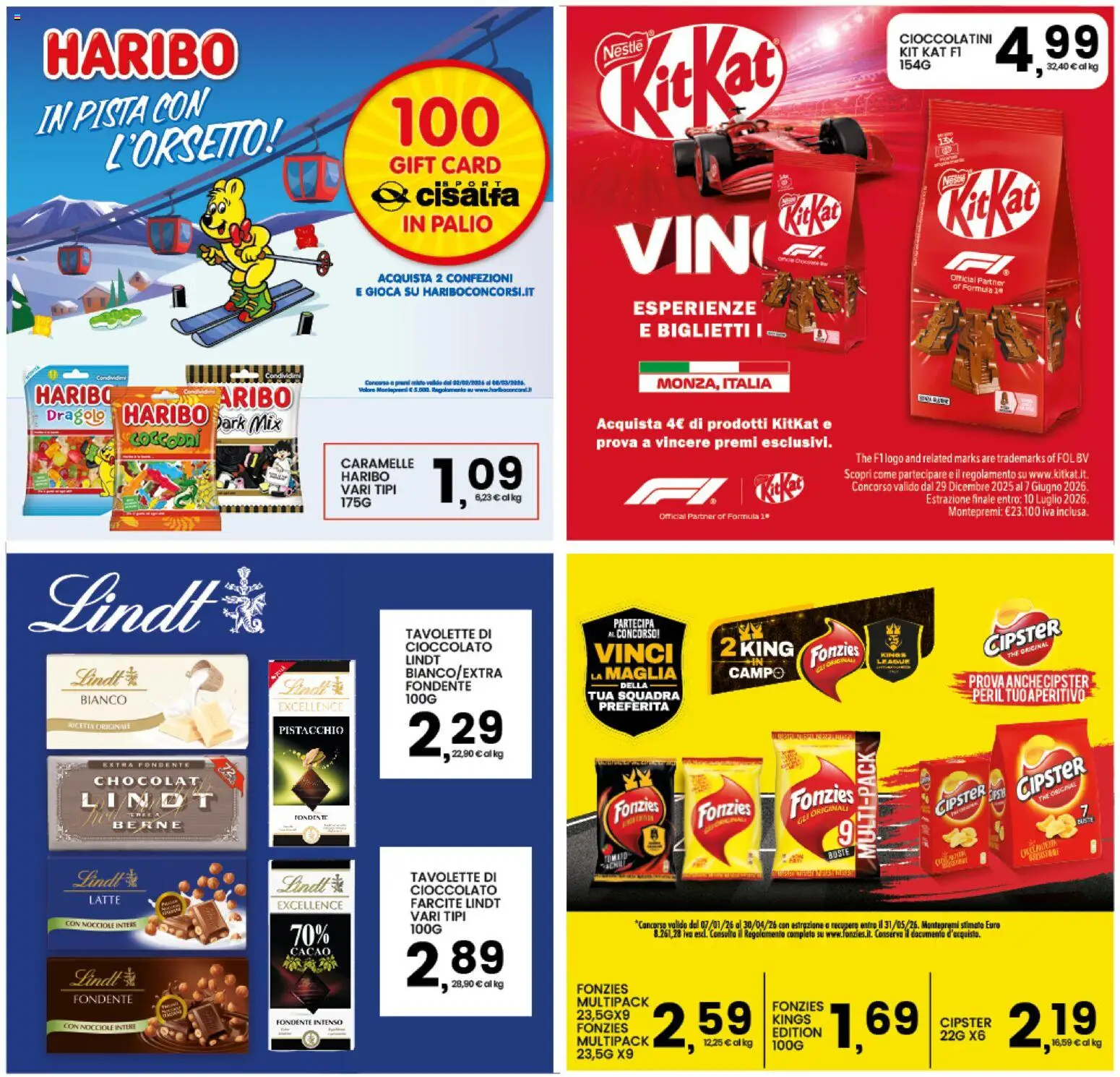 Volantino Interspar del 23.02.2026 | Pagina: 30 | Prodotti: Cioccolato, Cd, Caramelle, Nocciole