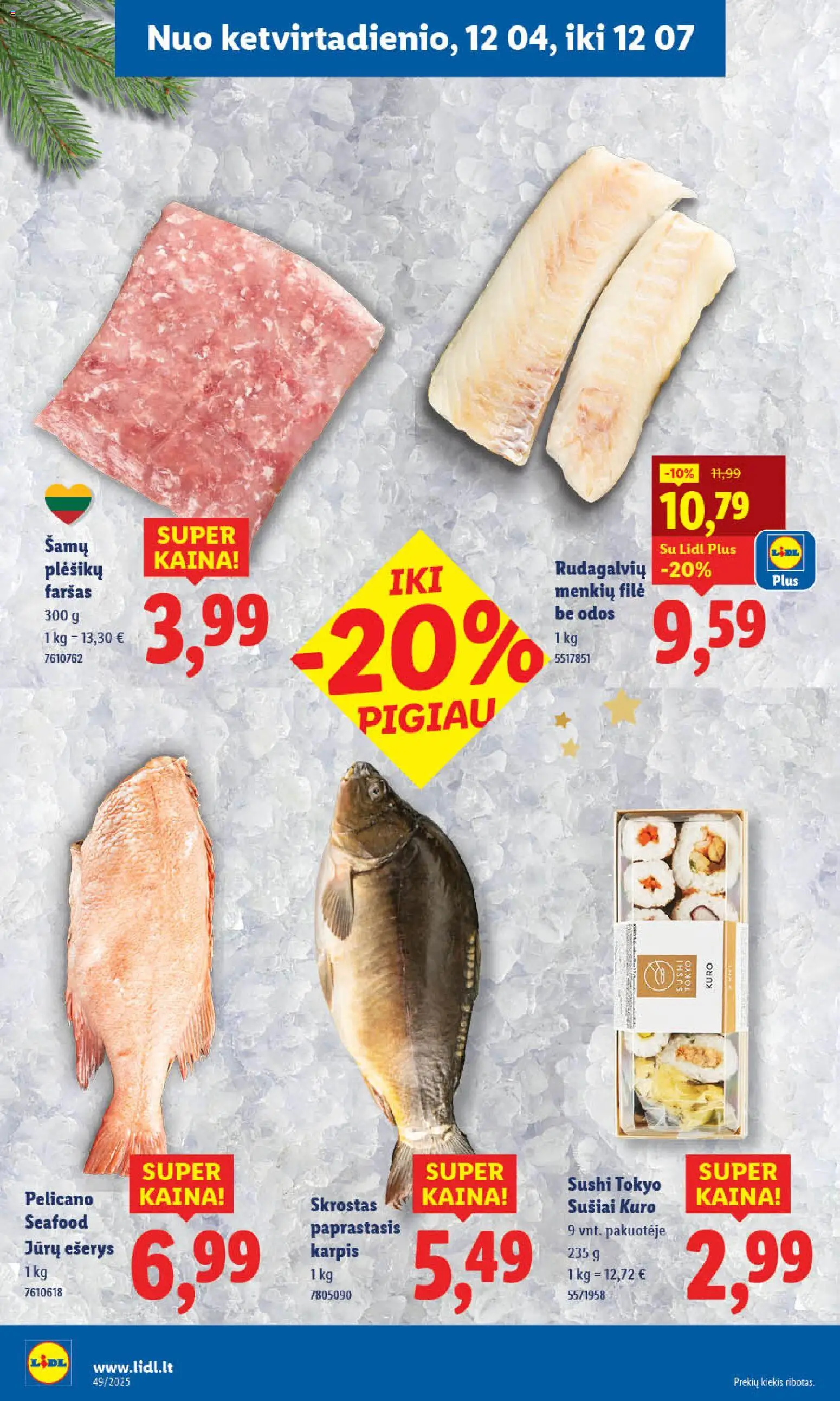 LIDL akcijos nuo 04.12.2025 | Puslapis: 12