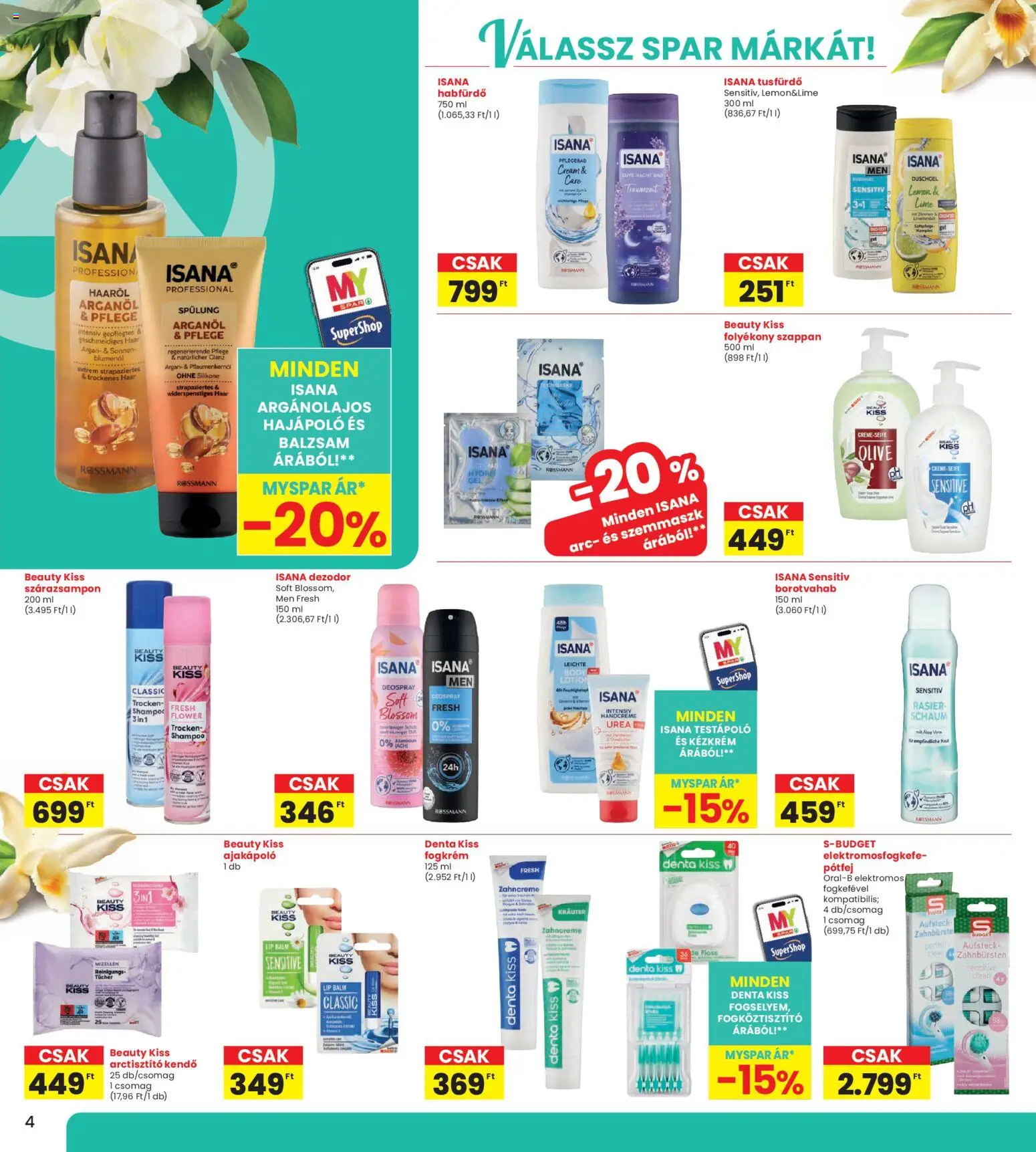 Interspar akciós ujság - amely érvényes a következő dátumtól: 09.04.2026 | Oldal: 4