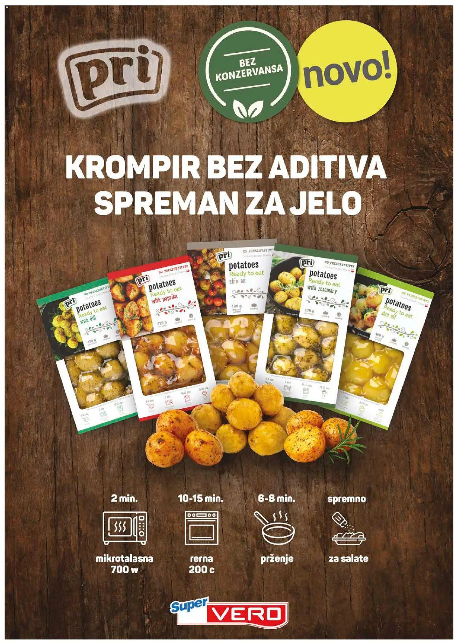 SuperVERO katalog - važi od 22.01.2026 | Strana: 29 | Proizvode: Krompir, Paprika, Rerna, Mikrotalasna rerna