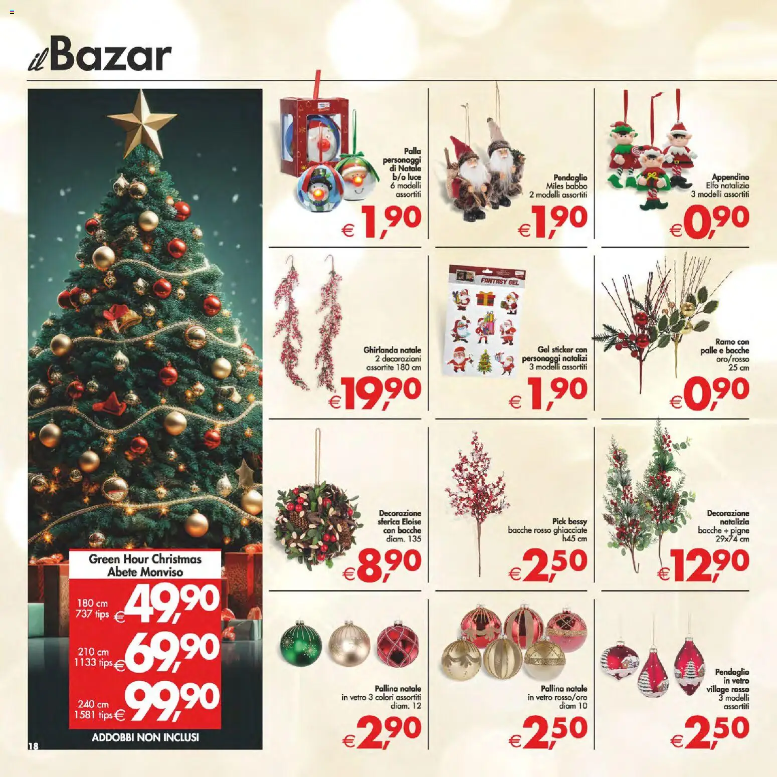 Volantino Decò del 14.11.2025 | Pagina: 18 | Prodotti: Appendino, Decorazioni