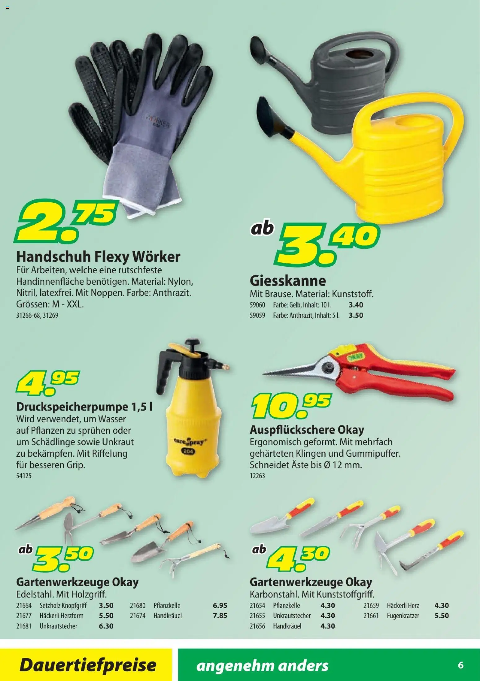 Landi aktionen Geranien – gültig ab 10.04.2026 | Seite: 6 | Produkte: Wasser