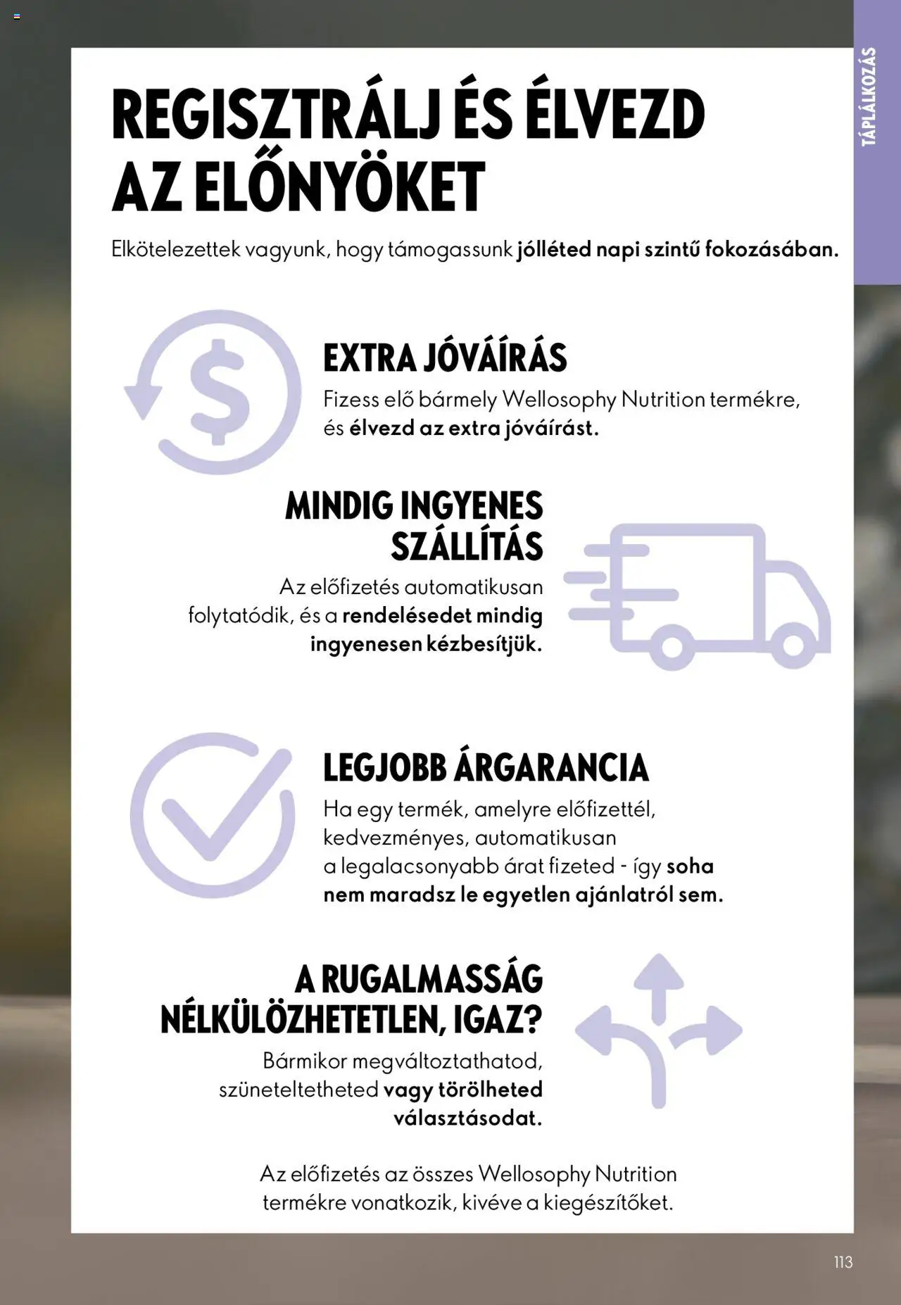 Oriflame akciós ujság - amely érvényes a következő dátumtól: 01.10.2025 | Oldal: 113