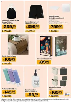 Migros Katalog - Migroskop - 24.07.2025 tarihinden itibaren geçerlidir | Sayfa: 132 | Ürünler: Koltuk, Kutu, Tişört, Sabunluk