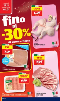 Anteprima del volantino COPPA DI SUINO SENZ'OSSO, 400 g valido a partire dal 29.12.2025 | Pagina: 4