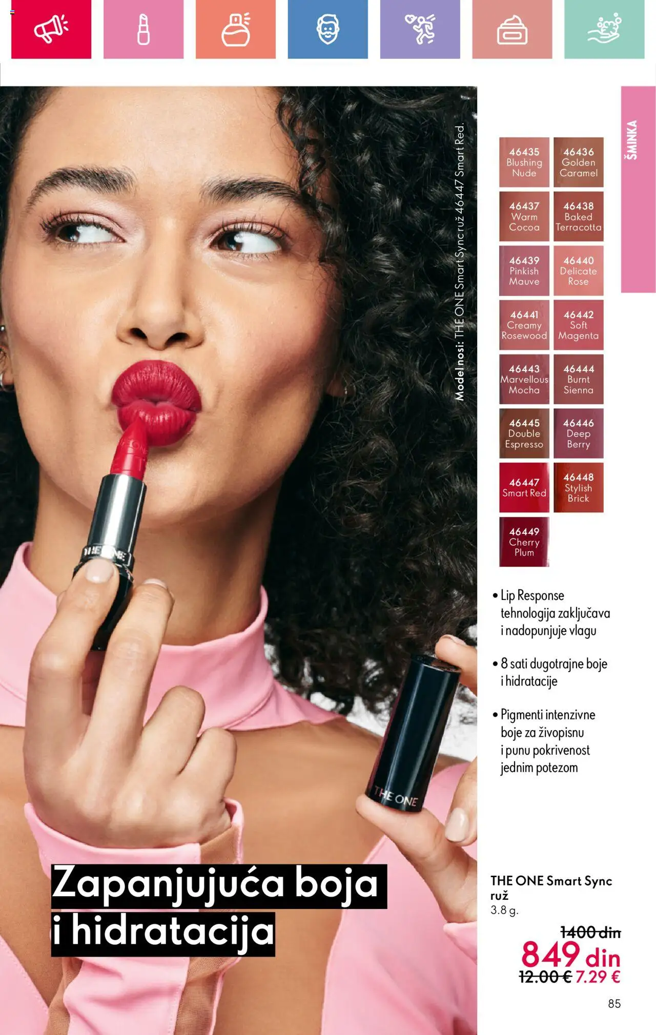 Oriflame katalog - važi od 22.06.2025 | Strana: 85 | Proizvode: Šminka