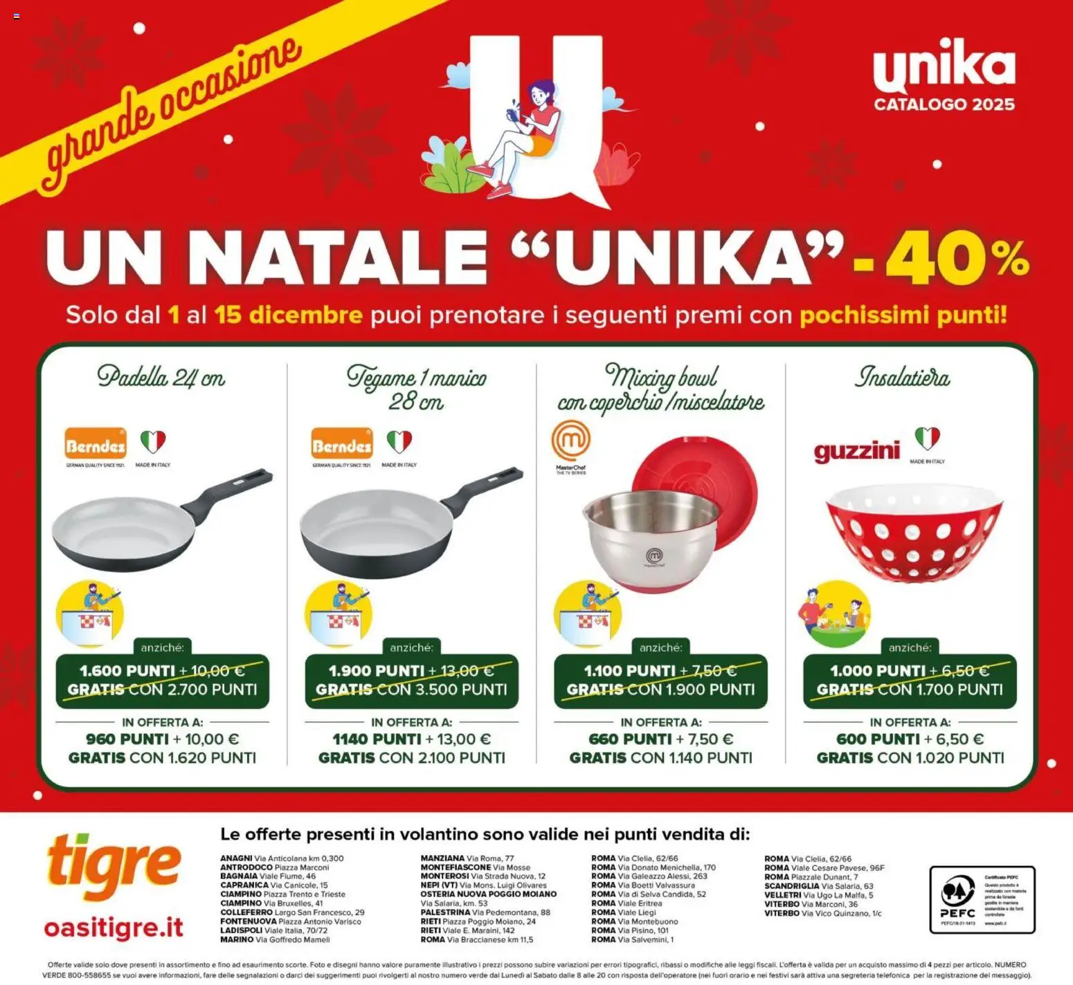 Volantino Tigre del 30.11.2025 | Pagina: 24 | Prodotti: Miscelatore, Padella