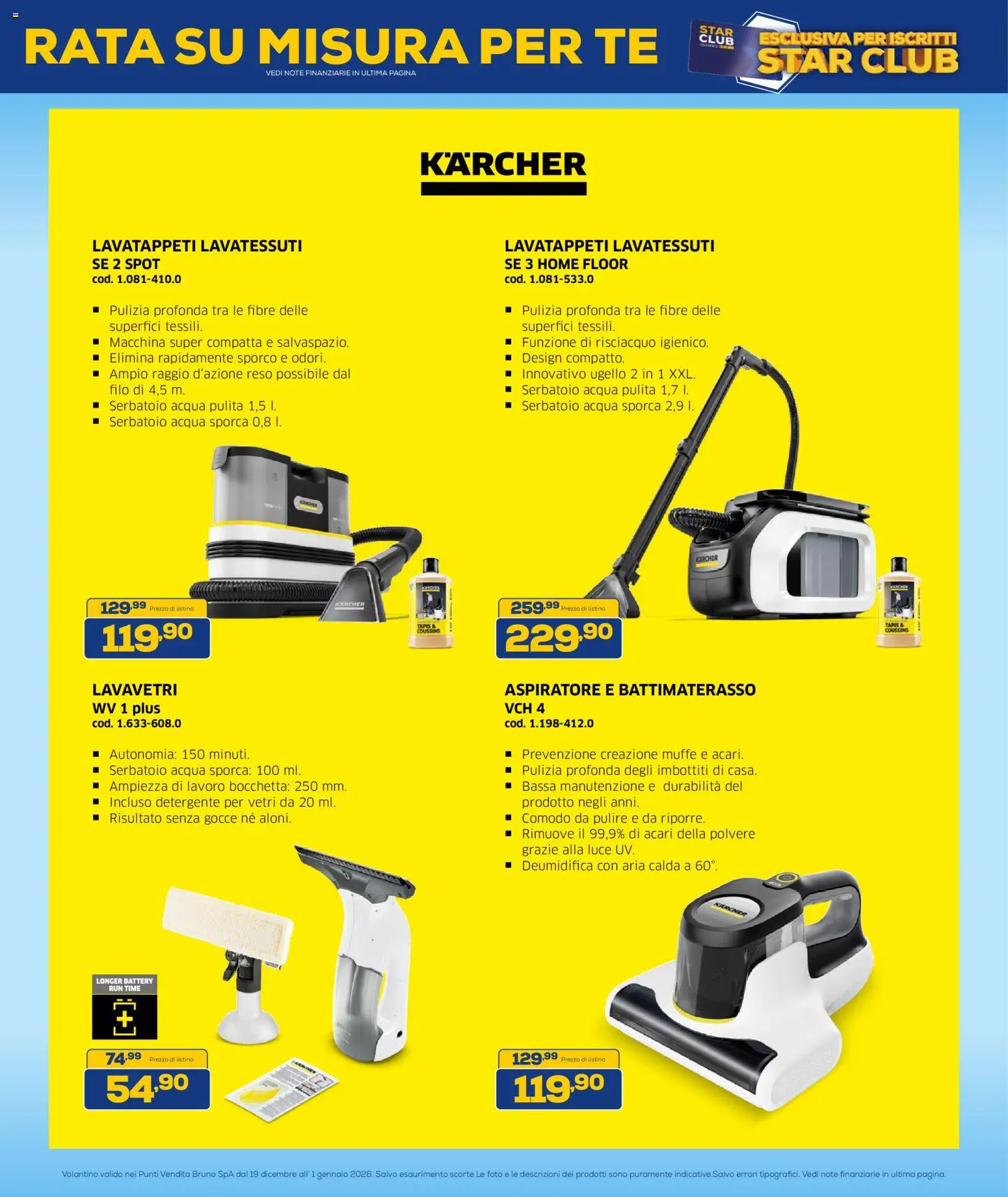 Volantino Euronics del 19.12.2025 | Pagina: 37 | Prodotti: Detergente, Tè, Acqua