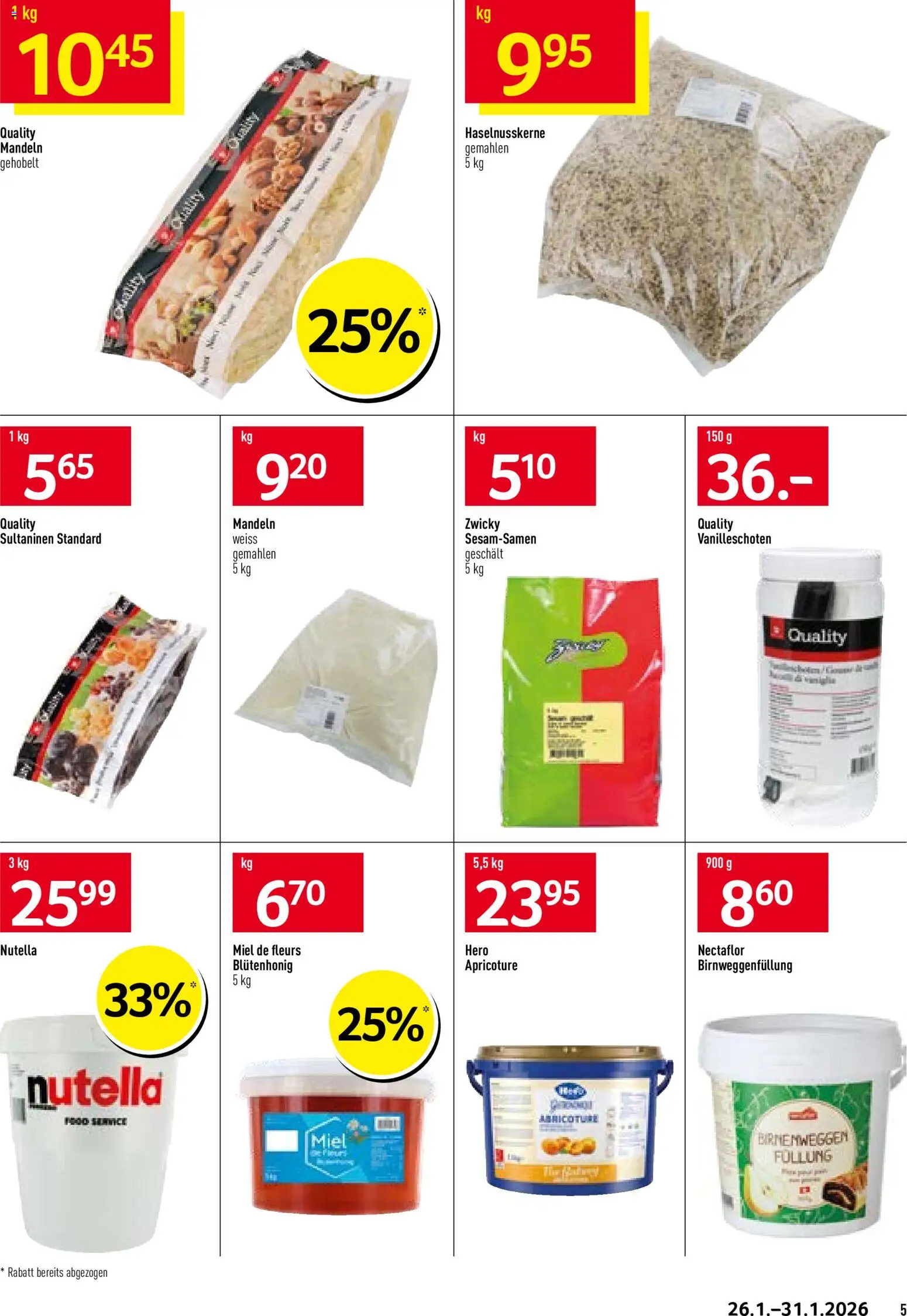 Prodega Aktionen Bäckerei – gültig ab 26.01.2026 | Seite: 5