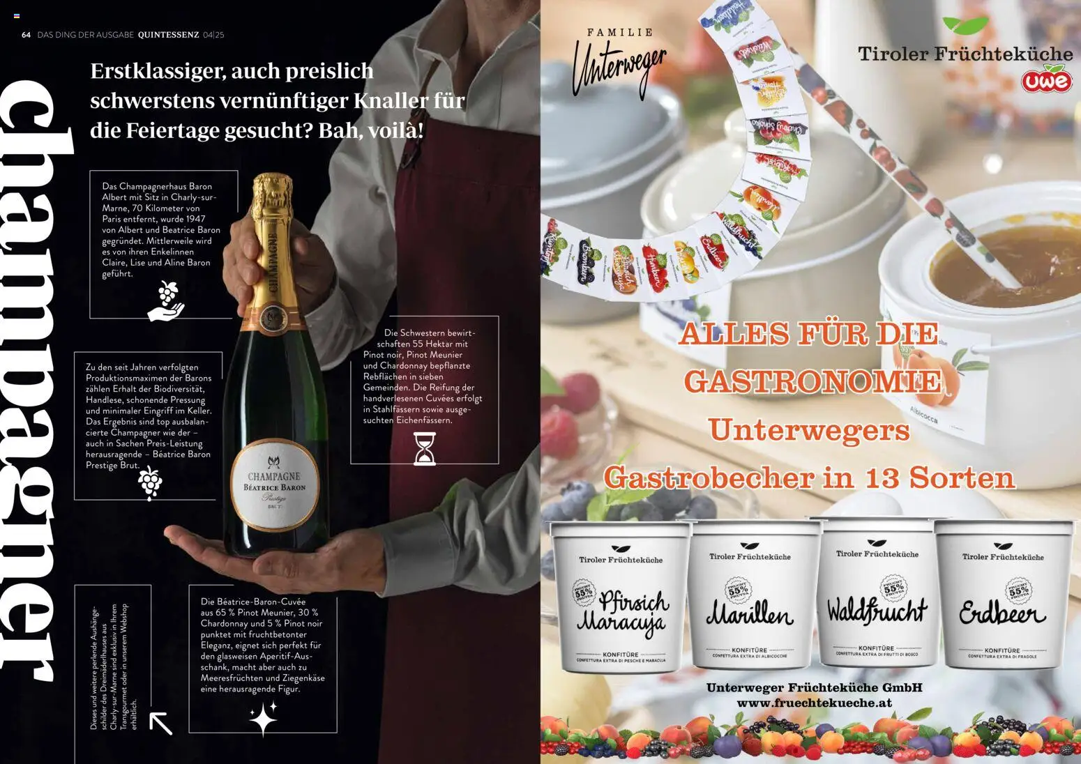 Transgourmet Quintessenz 04 | 2025 gültig ab 12.11.2025 | Seite: 34 | Produkte: Pfirsich