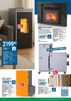 Anteprima del volantino CFadda Riscaldamento catalogo valido a partire dal 01.10.2025 | Pagina: 6 | Prodotti: Pellet, Stufa a pellet, Stufa, Video
