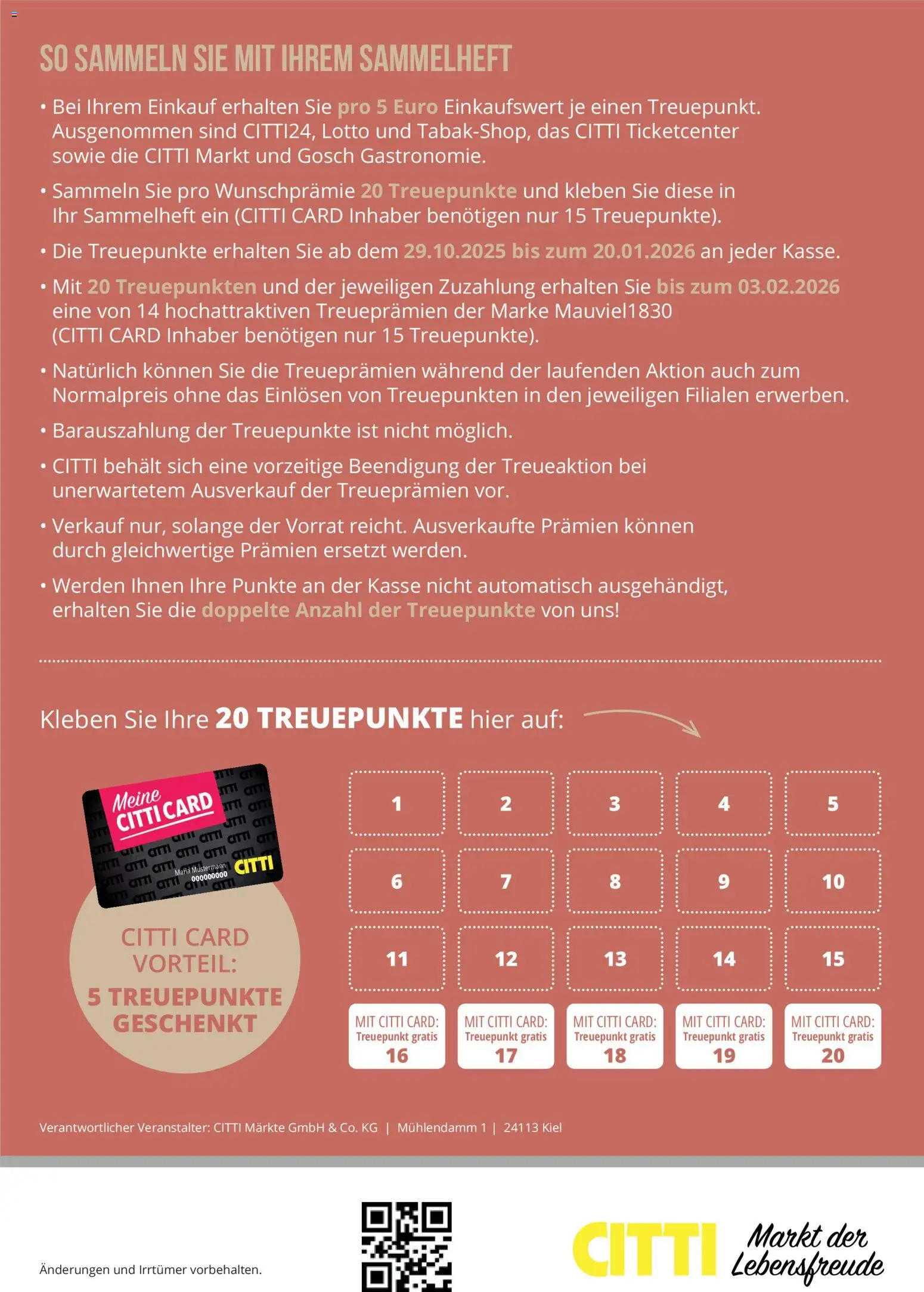 CITTI Markt Treueheftaktion – gültig ab 29.10.2025 | Seite: 6