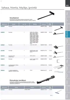 Makita-mainoslehti voimassa 24.03.2026 alkaen | Sivu: 355 | Tuotteet: Monitoimikone, Käsineet