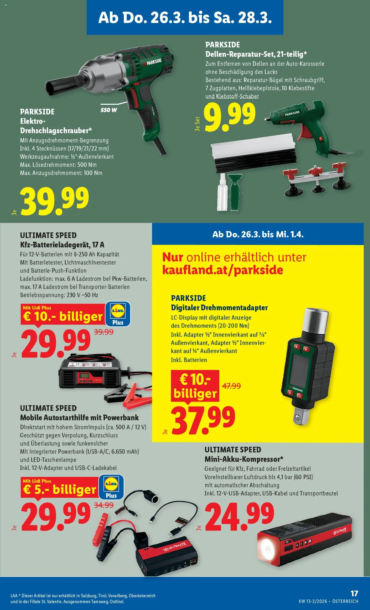 Lidl Flugblatt - Altenmarkt im Pongau, St. Johann im Pongau, Zell am See gültig ab 26.03.2026 | Seite: 19 | Produkte: Adapter