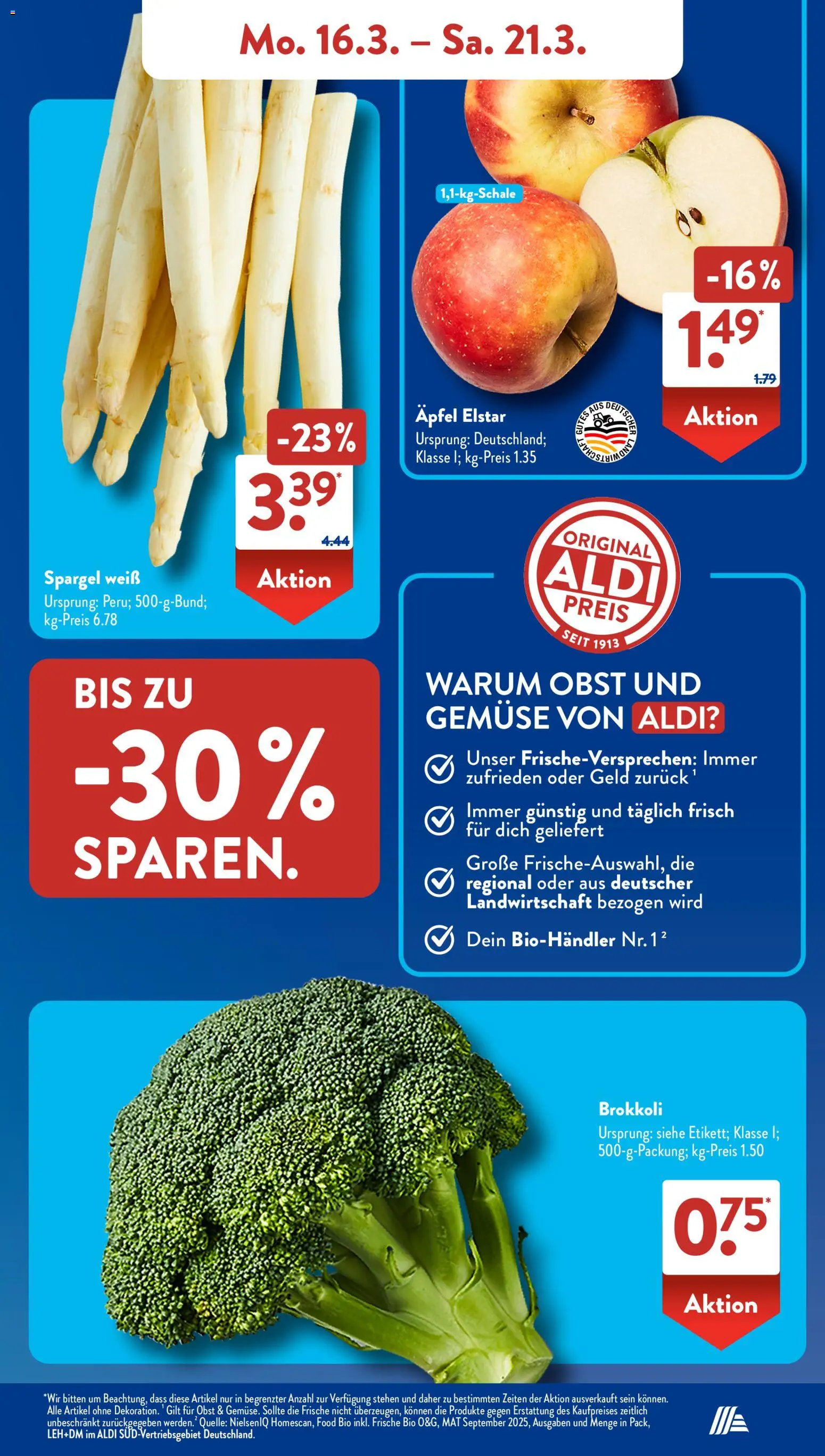 Aldi Süd Prospekt 	 – gültig ab 16.03.2026 | Seite: 5 | Produkte: Up2fashion, Pyjama, Strickjacke, Jeans