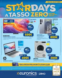Anteprima del volantino Euronics Piemonte catalogo valido a partire dal 09.10.2025