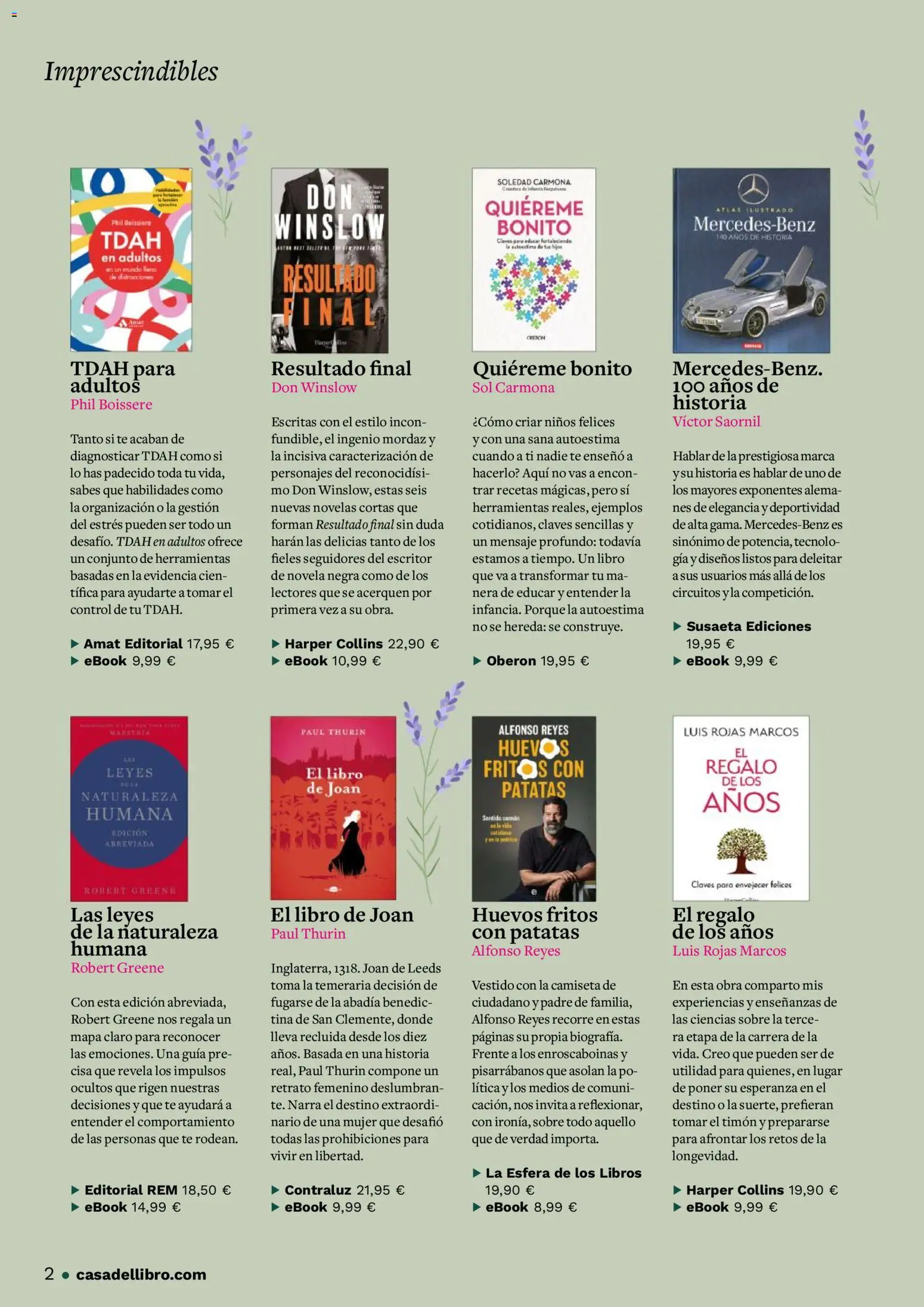 Casa del libro folleto │ válido desde el 02.03.2026 | Página: 2 | Productos: Huevos, Té