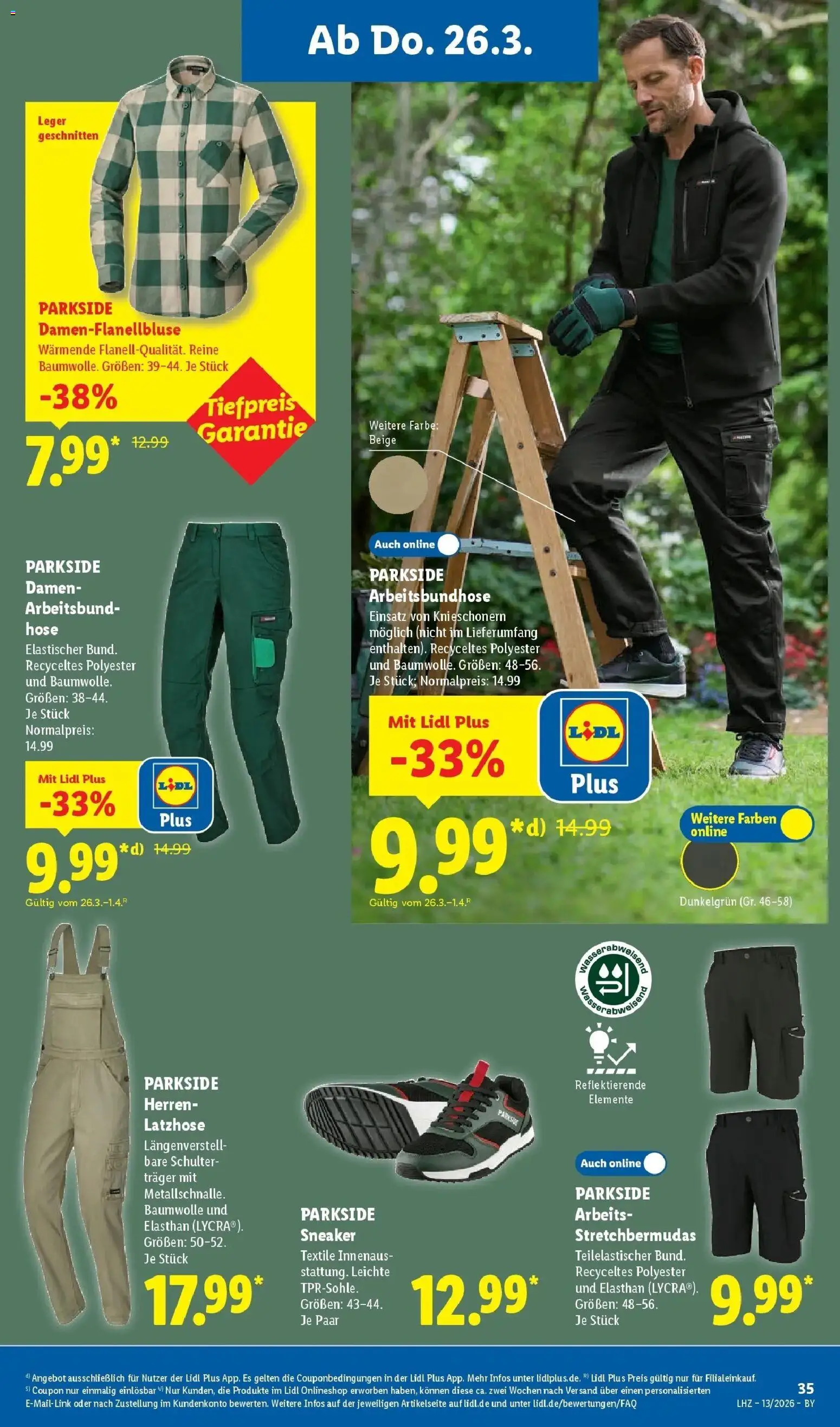 Lidl Prospekt Hof-innenstadt – gültig ab 23.03.2026 | Seite: 55 | Produkte: Hose