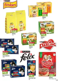 Náhled letáku Ratio leták od 01.04.2026 | Strana: 13 | Produkty: Felix, Felix fantastic, Purina, Darling