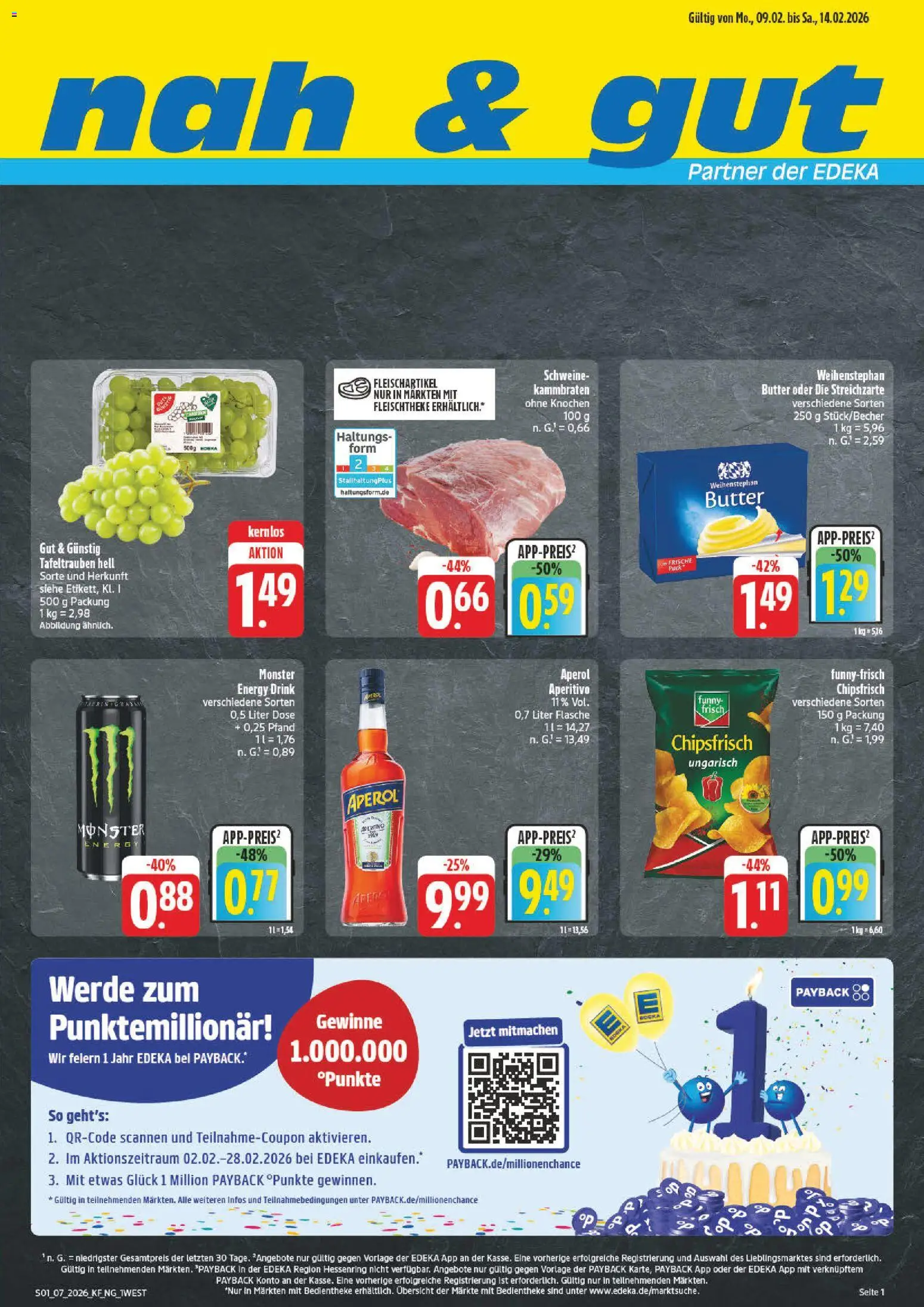 nah & gut Prospekt 	 – gültig ab 09.02.2026 | Seite: 1