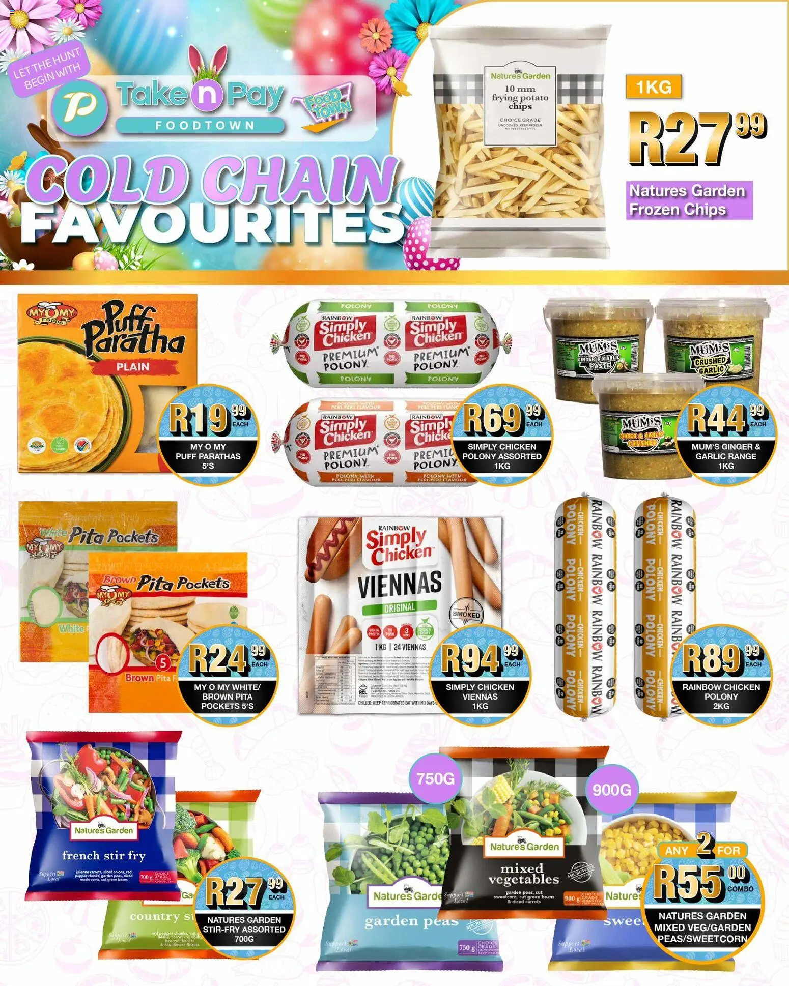 New Pick n Pay catalogue – valid from 30.03.2026 | Page: 29 | Products: Cauliflower, Chips, Vegetables, Garlic