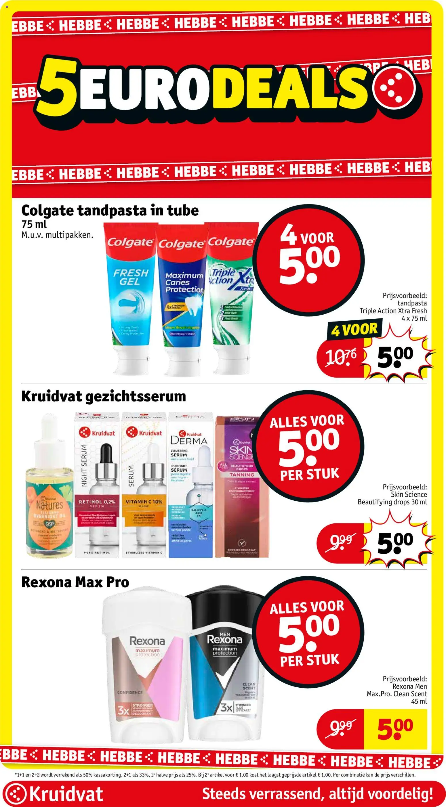 {H1} | Pagina: 35 | Producten: Deodorant, Tandpasta, Kan