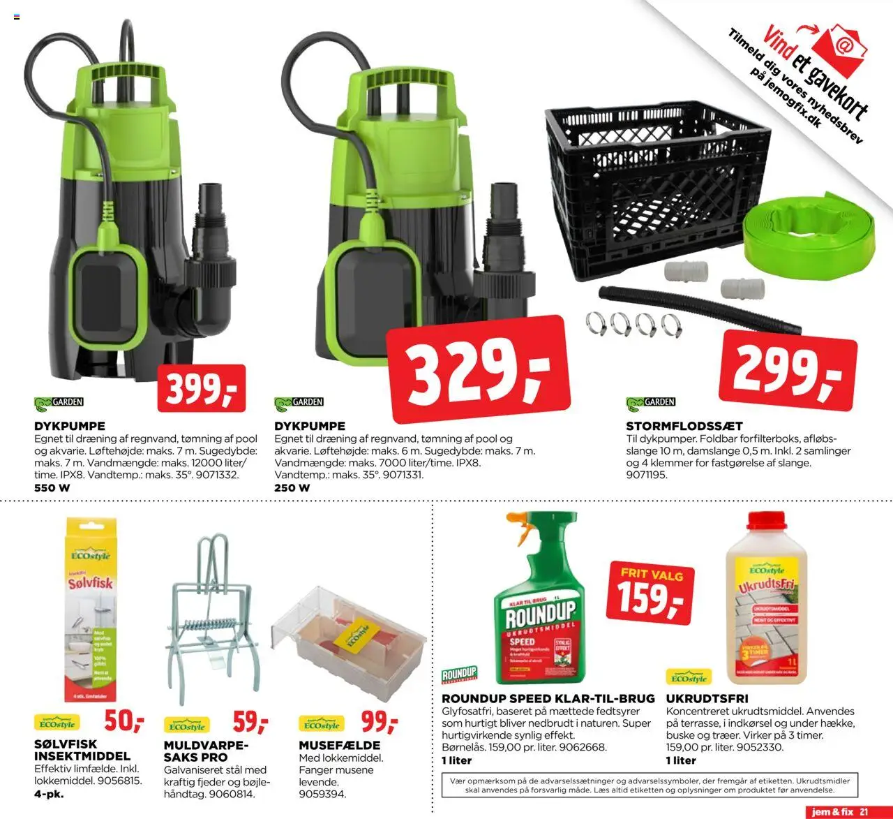 Jem & fix tilbudsavis – gyldig fra 21.09.2025 | Side: 21 | Produkter: Bøjle, Søm