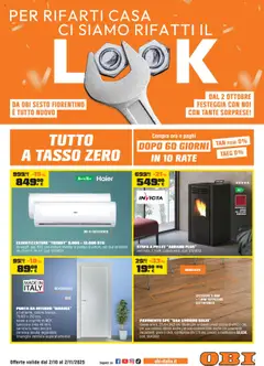 Anteprima del volantino OBI Power Days Sesto Fiorentino catalogo valido a partire dal 02.10.2025