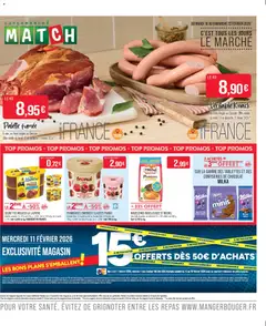 Match Supermarché - Prévisualisation de Match Supermarché catalogue valide à partir de 10.02.2026