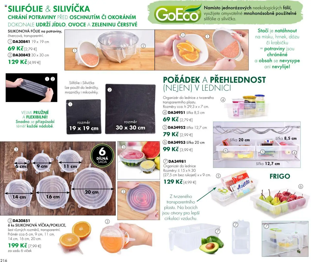 Dedra Katalog 8 2025 │ platný od 25.07.2025 | Strana: 116 | Produkty: Organizér, Mrazničky