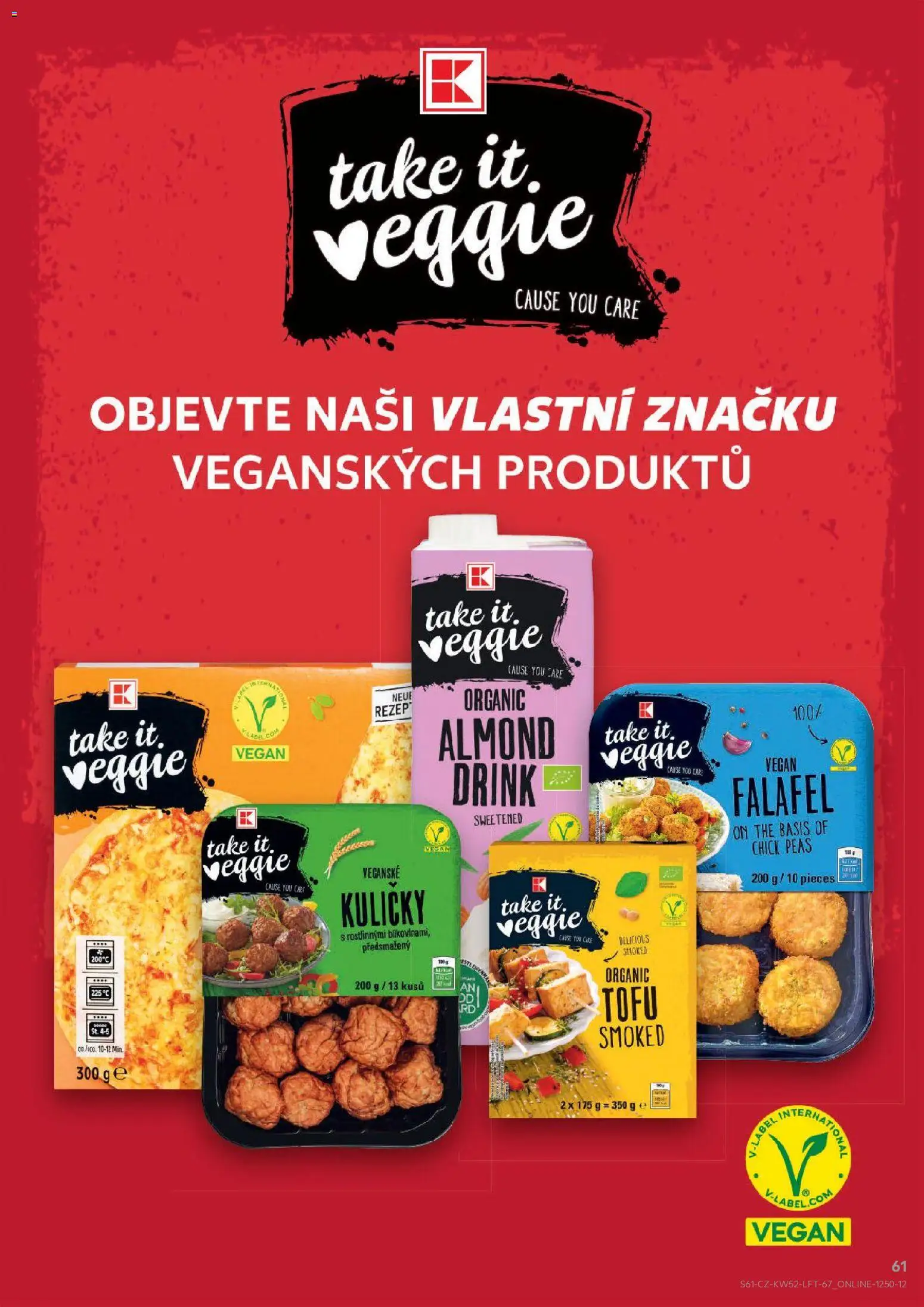 Kaufland leták - Praha 8 od 27.12.2025 | Strana: 61 | Produkty: Vegan, Falafel, Tofu, Kuličky