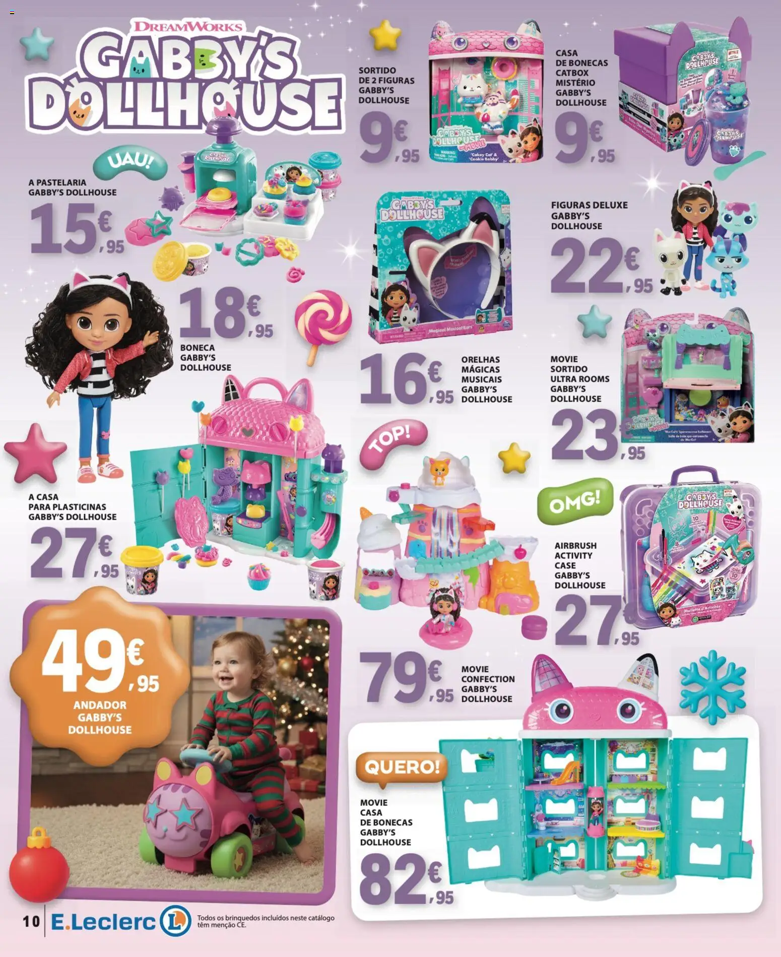 E.Leclerc Brinquedos de Natal │ válido de 11.11.2025 | Página: 10 | Produtos: Top