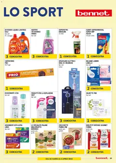 Anteprima del volantino bennet volantino Pasqua valido a partire dal 23.03.2026 | Pagina: 39