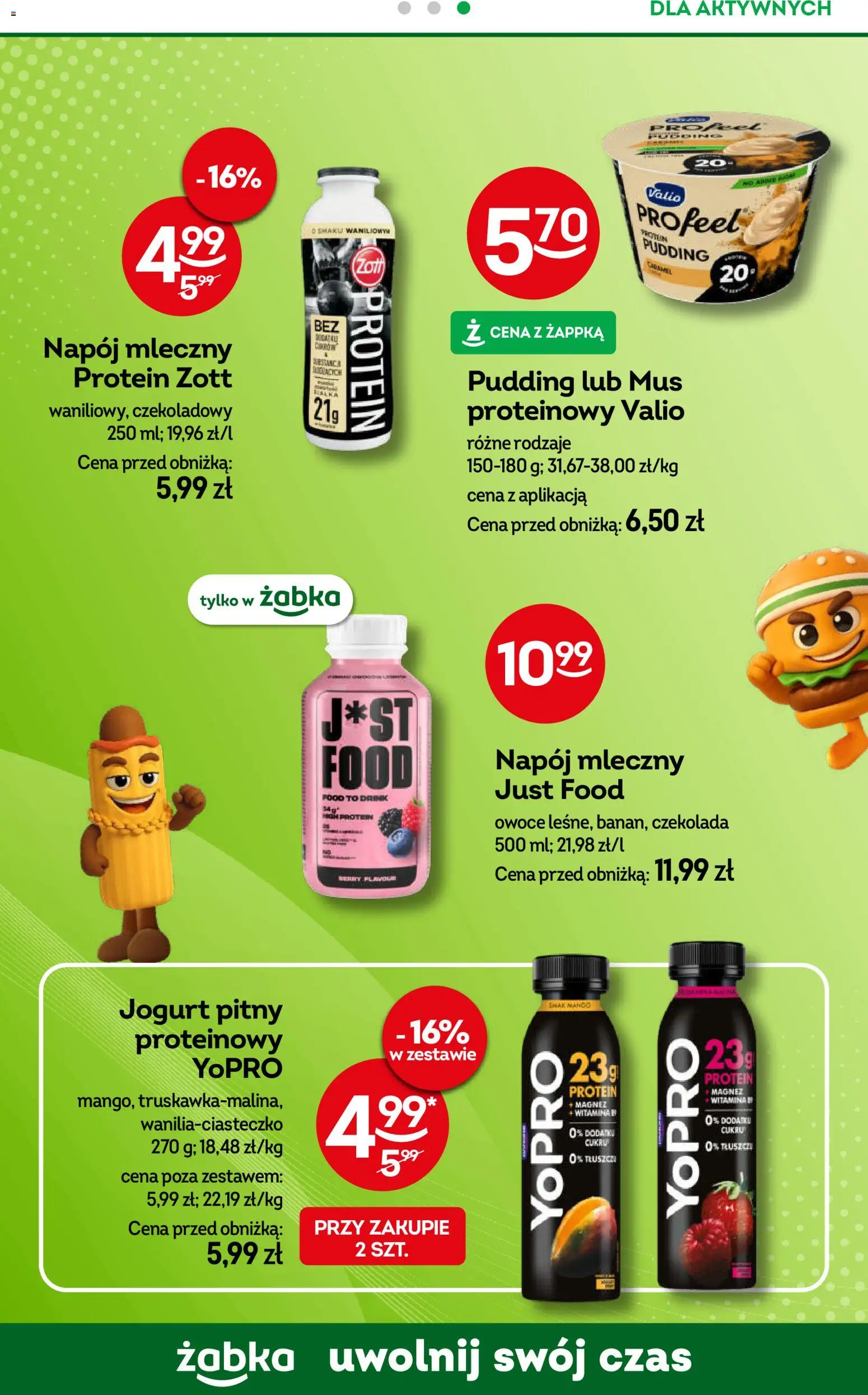Żabka Black Friday od 19.11.2025 | Strona: 60 | Produkty: Jogurt pitny, Jogurt, Czekolada, Owoce